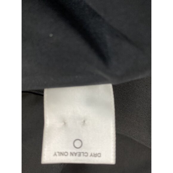 VTG Y2K Women SZ 14 Black Academia Career Preppy Double Breasted Buttons Skirt - Picture 5 of 10